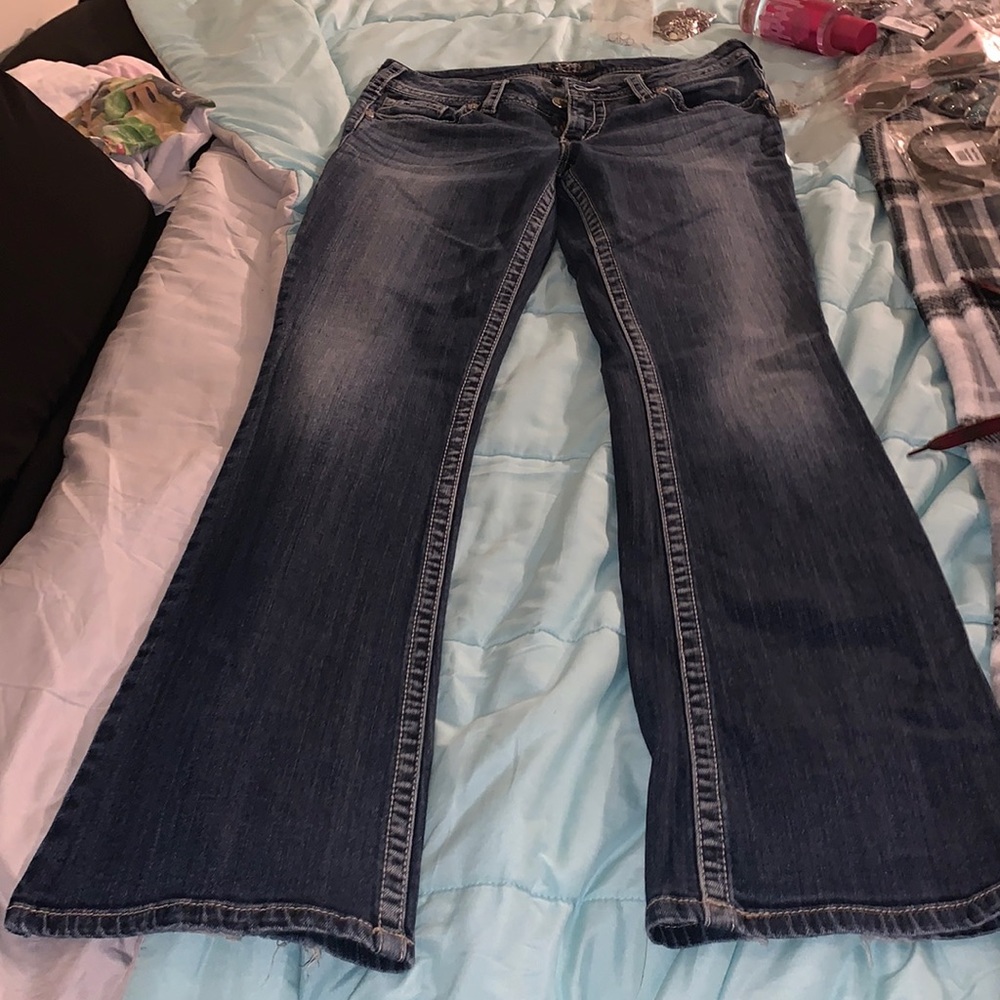 Silver jeans !